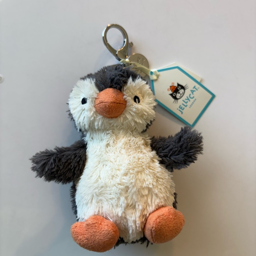 Jellycat Peanut Penguin Bag Charm BNWT! - Picture 2 of 5